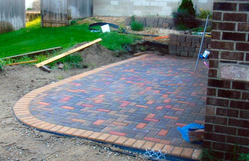 Patio Bricklaying