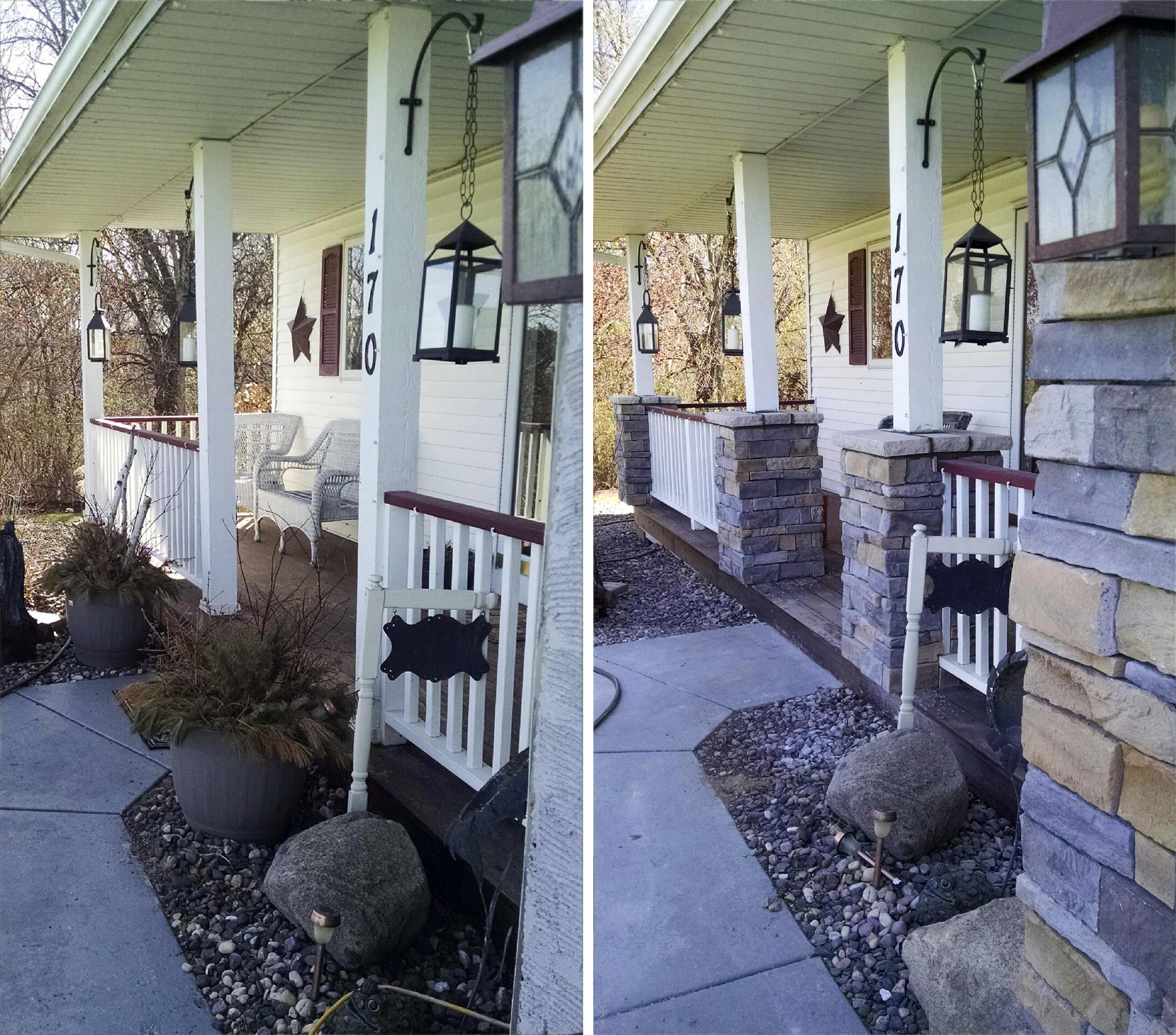 Stone Pillars Masonry